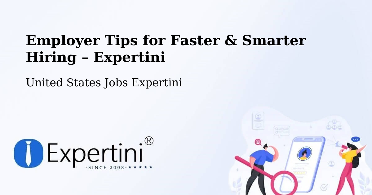 Employer Tips for Hiring & Recruitment – Flint - Flint, United States Jobs Expertini