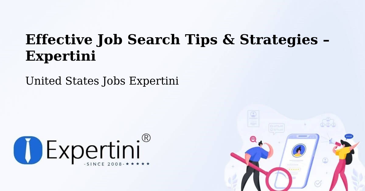 Job Search Tips & Strategies for Job Seekers – Flint - Flint, United States Jobs Expertini