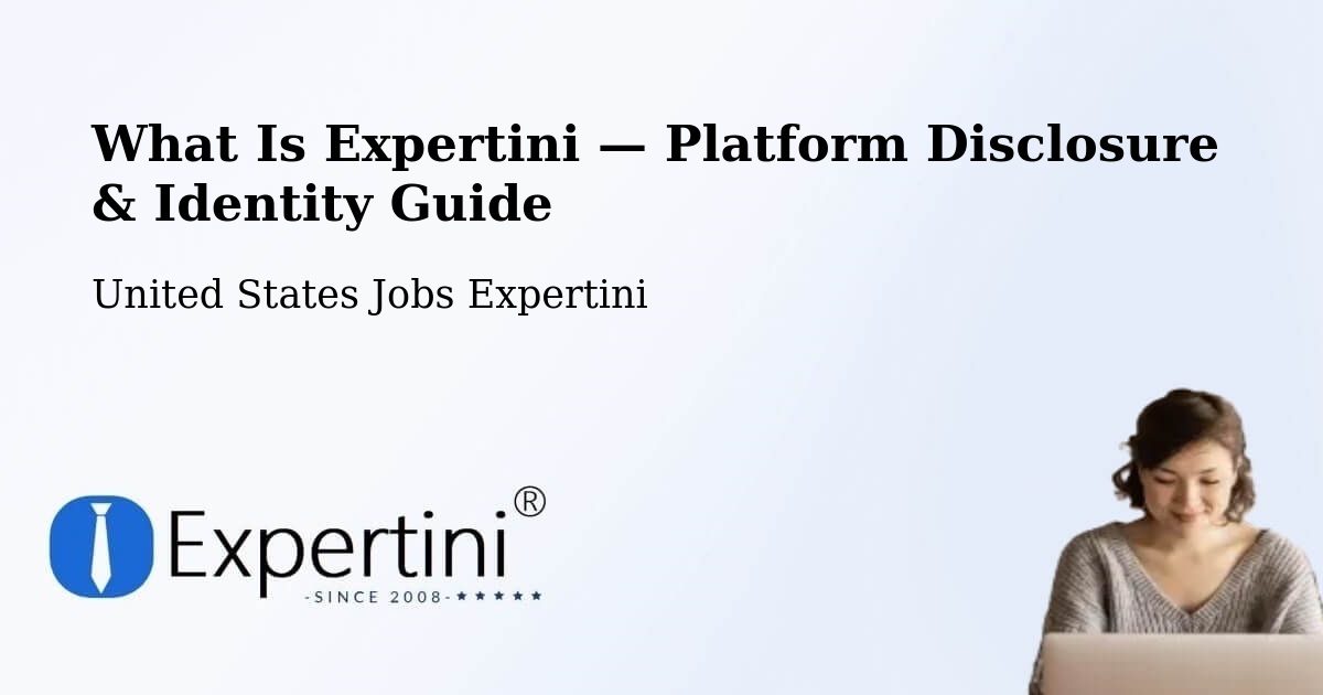 What Is Expertini — Platform Disclosure & Identity Guide – Flint
